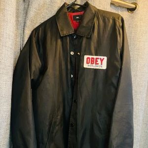 Obey coach jacket